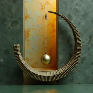 Stilled Pendulum Arc