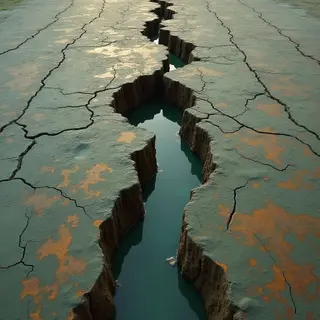 Etched Silt Paths