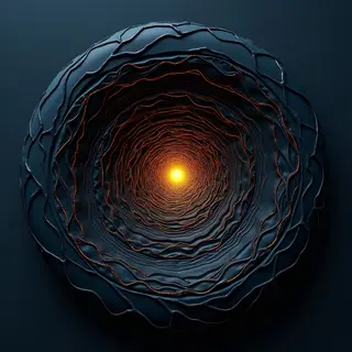 Pulsing Filament Network