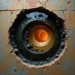 Petrified Sediment