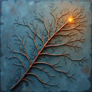 Copper Lattice Grid