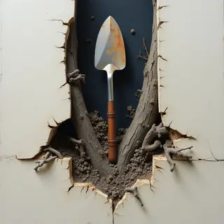 Buried Iron Edge